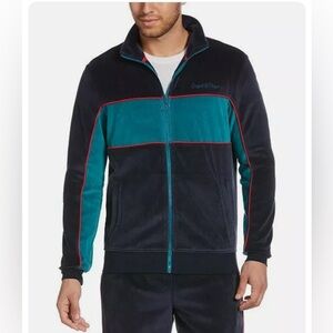 Original Penguin Velour Track Jacket M NWT